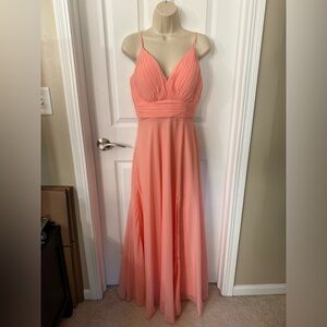 JJs House Coral Maxi Dress